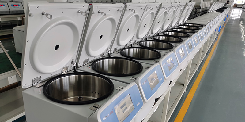 La centrífuga de alta velocidad es ampliamente utilizada