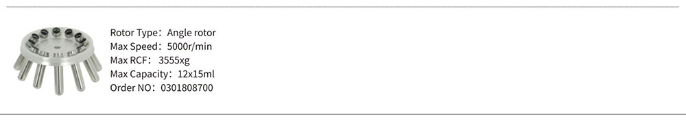 Centrifugadora usada en banco de sangre