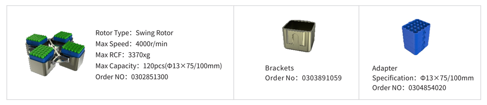El parámetro automatizado del rotor de la centrifugadora de la capacidad grande de CTK120C refrigeró la centrifugadora automatizada de Decapping