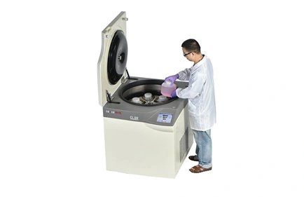 Aplicaciones de centrífuga de gran capacidad